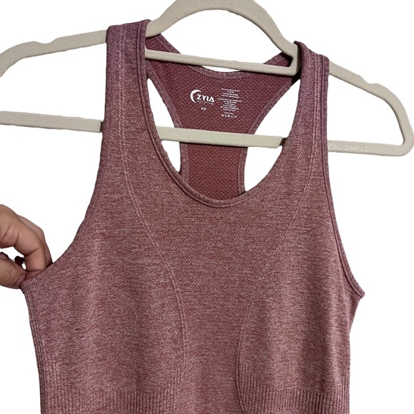 ZYIA Dusty Rose Copper Charged
Racerback Tank Top XS Poppy - Picture 8 of 9